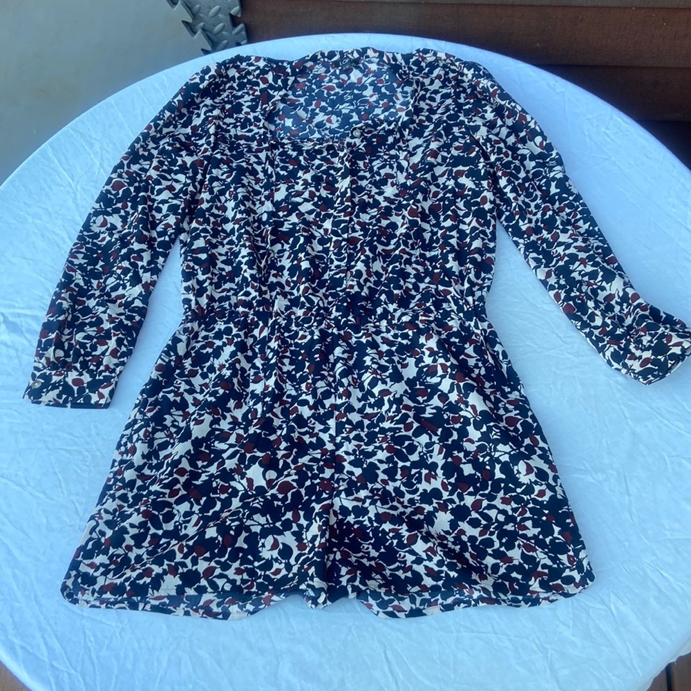 Ann Taylor LOFT Patterned Romper